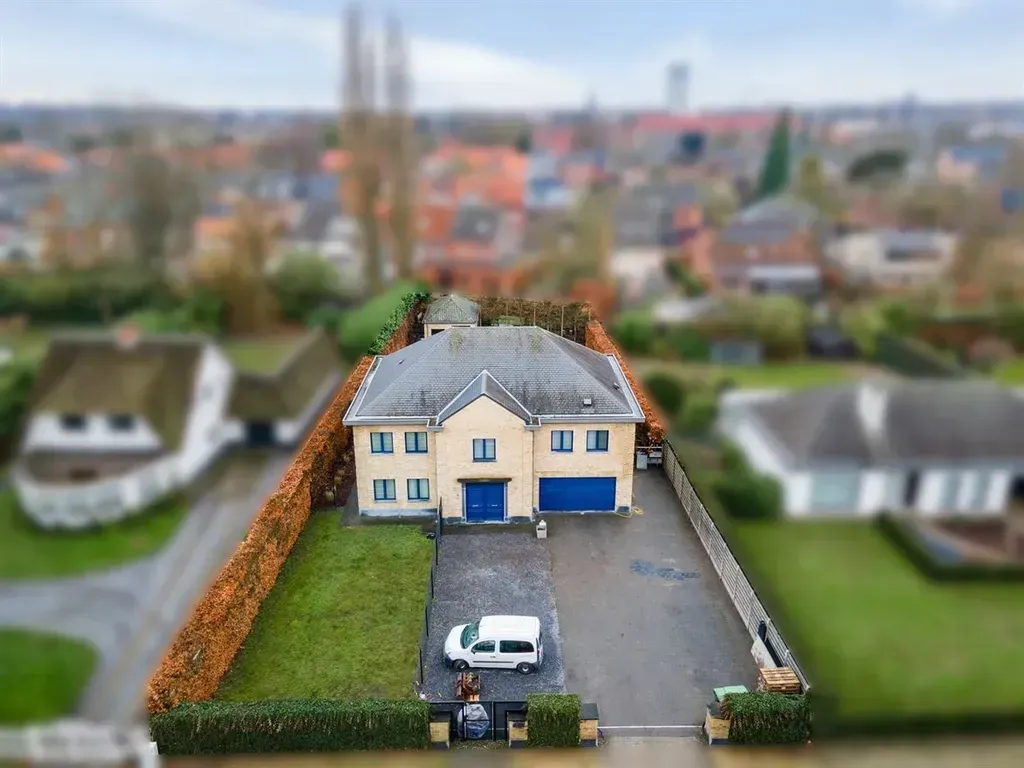 Vue aérienne - Villa avec Piscine et Ascenseur à Turnhout