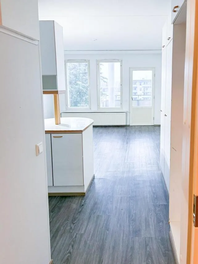 Köök - Compact Apartment with Balcony in Petonen, Kuopio
