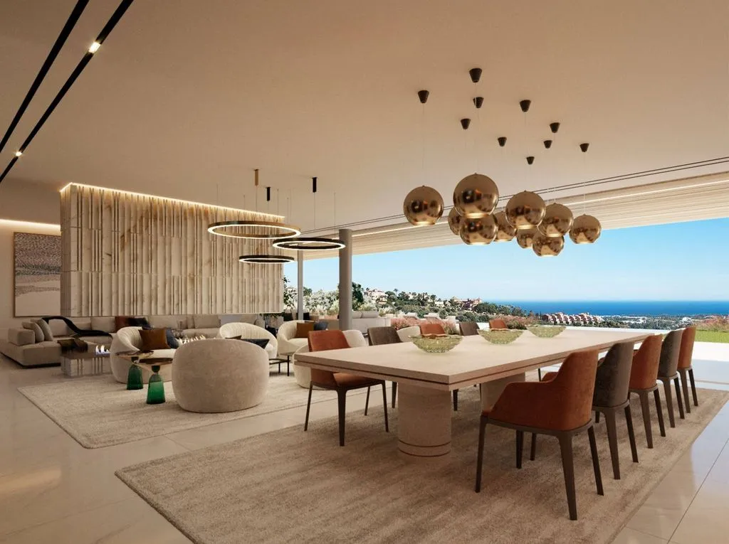Sala da pranzo - Panoramic Sea View Plot in Benahavís