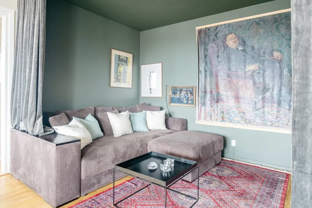 Elutuba - Apartment with Western Balcony in Solna