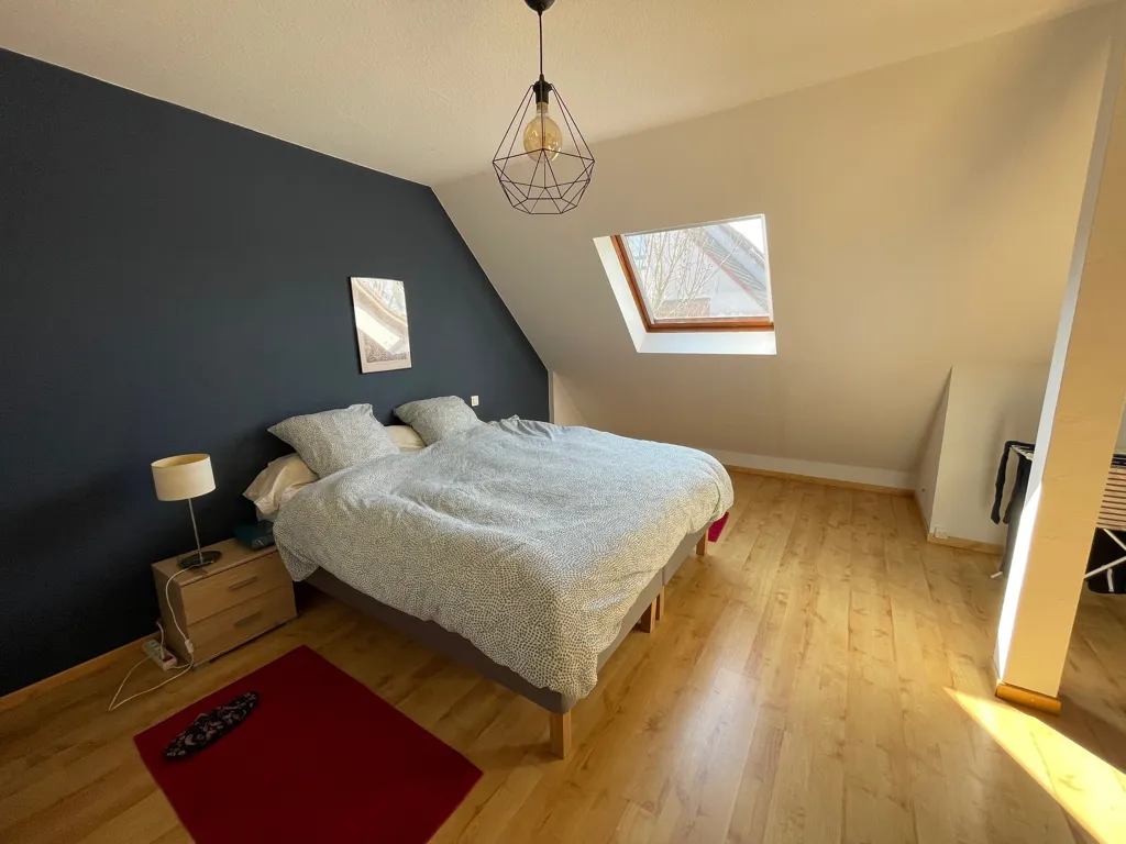 Chambres - Maison Accolée avec Terrasse à Dingsheim