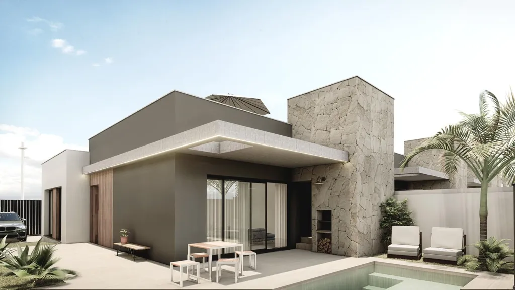Detached Villa with Sea View in Pulpí