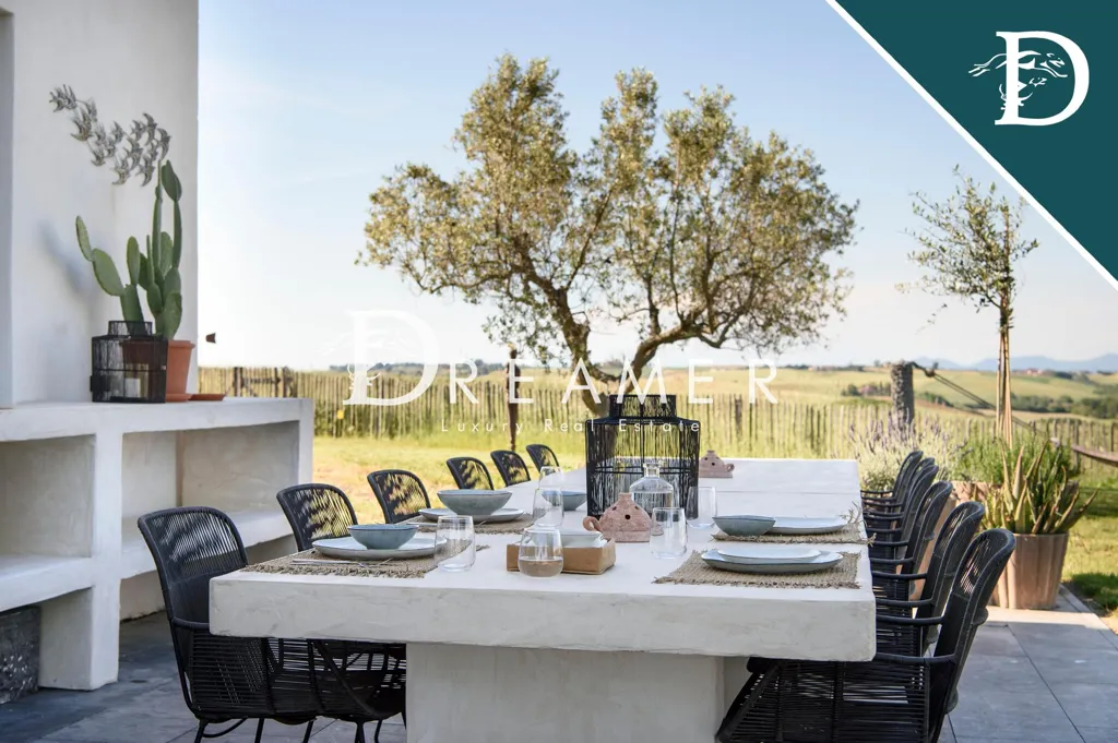 Terrass - Luxury Villa with Panoramic Pool in Santa Luce