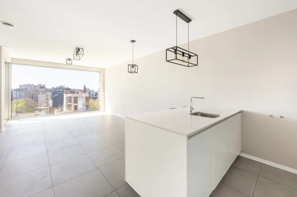 Köök - Apartment with Opera Square View in Antwerp