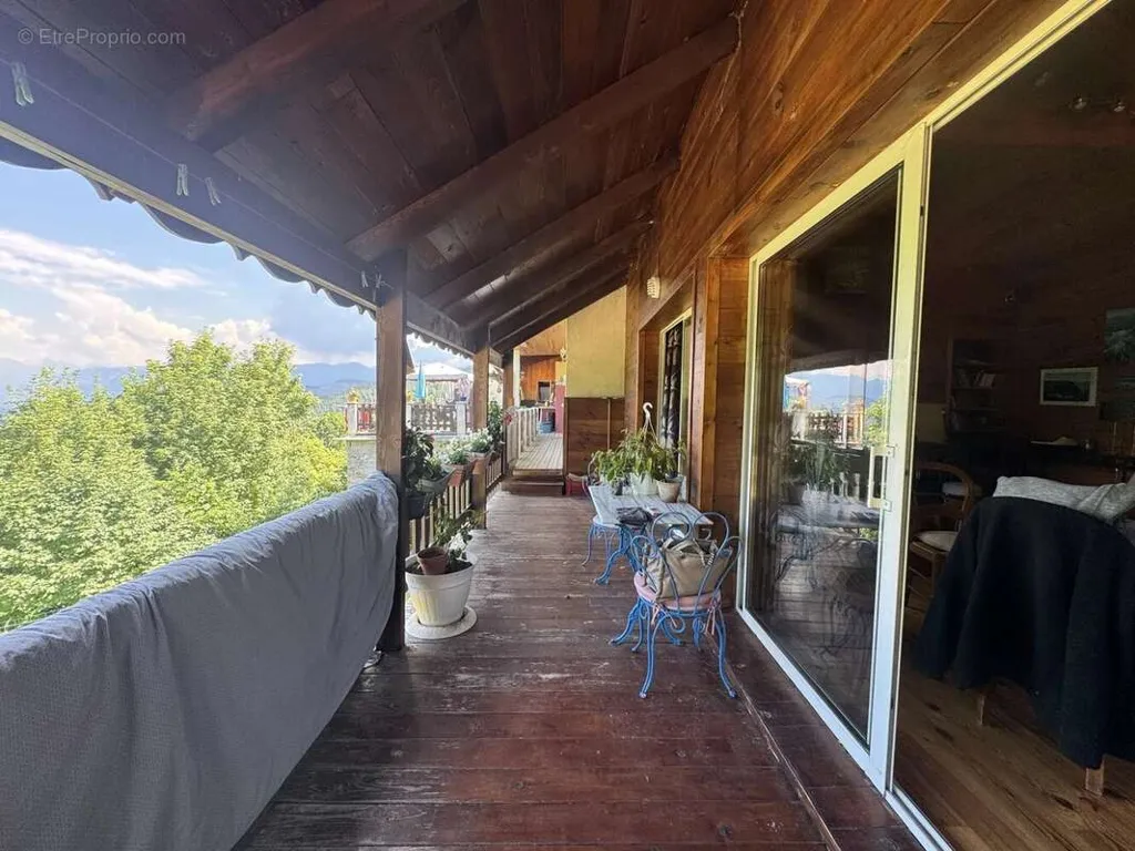 Balcon - Appartement 4 pièces avec terrasse à Peïra-Cava