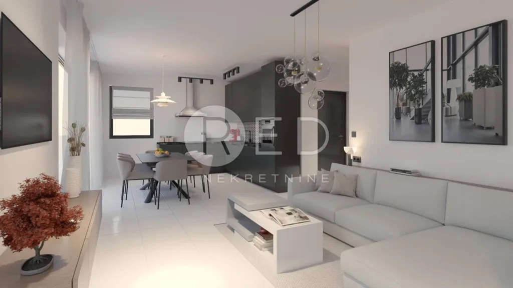Séjour - Apartment with Sea View in Posedarje