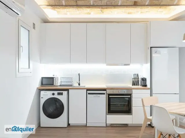 Cuisine - Appartement 2 chambres à Barcelona
