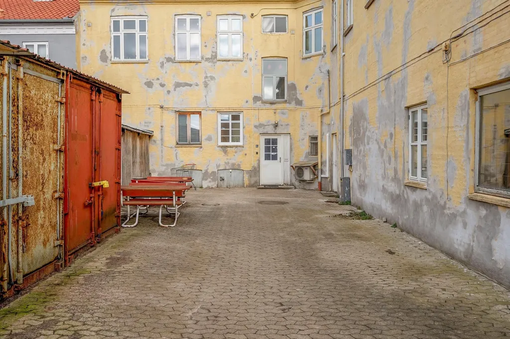 Aed - 3-Room Apartment with Courtyard in Korsør Centrum
