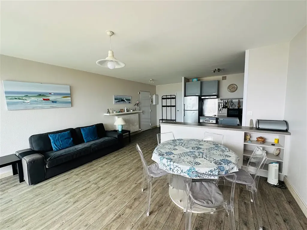 Séjour - Appartement avec vue mer à Pornichet