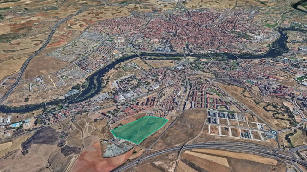 Vue aérienne - Urbanisable Land in Salamanca