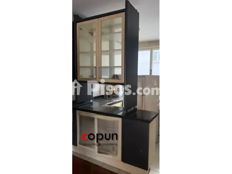 Kitchen - Apartment with Terrace in Oviedo Centre