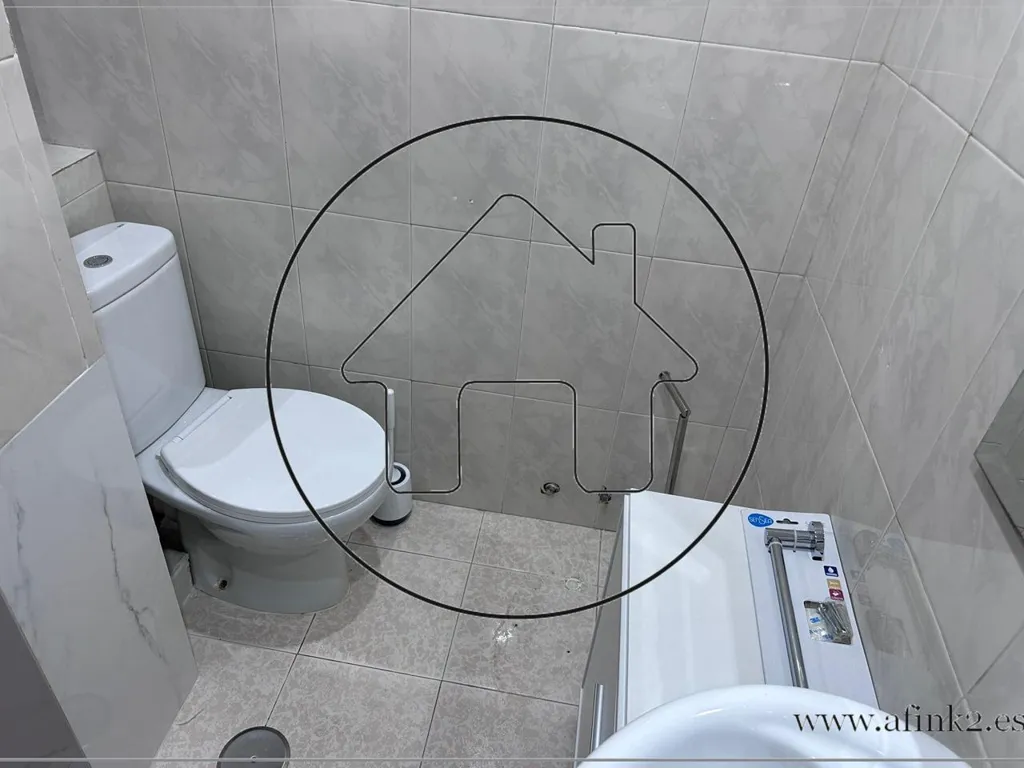 Salles de bain - Furnished Flat with Balcony in Seville