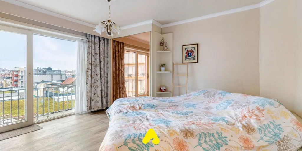 Chambres - Appartement Central avec Vue sur la Place à De Panne