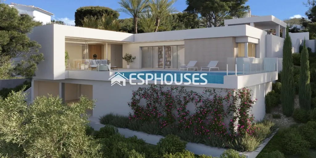 Esterno - Contemporary House with Infinity Pool in Benitachell