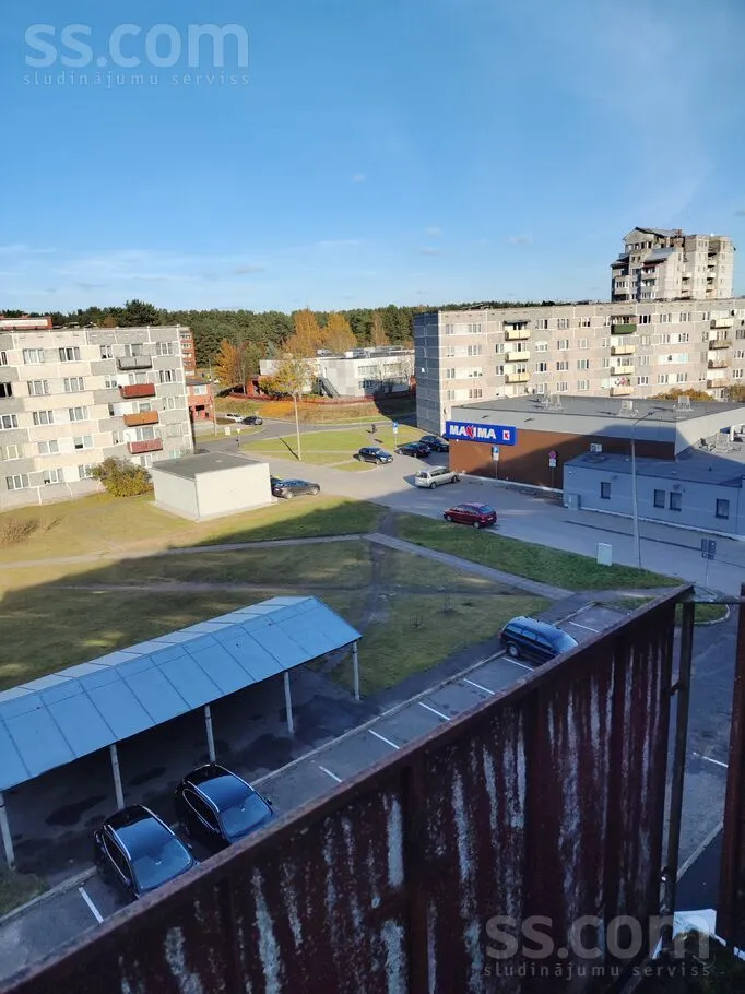 Rõdu - Two-Bedroom Flat with Balcony in Daugavpils