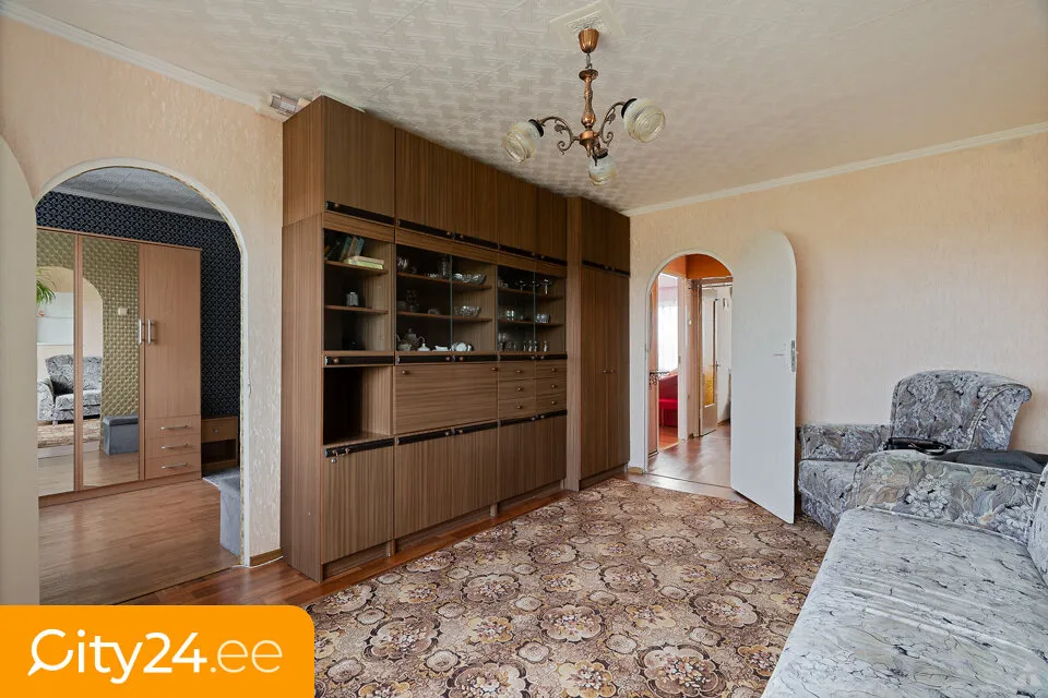 Séjour - Apartment with Balcony in Ozolnieki