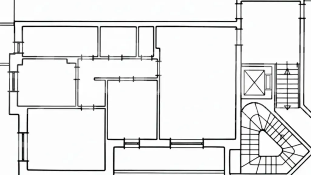 Plan - Modernised Apartment with Balcony in Monza