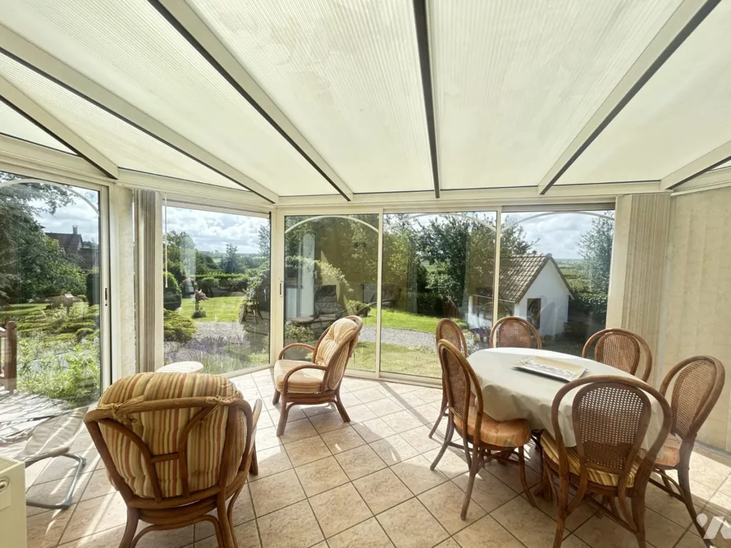 Terrasse - Maison de luxe avec jardin à Bazinghen