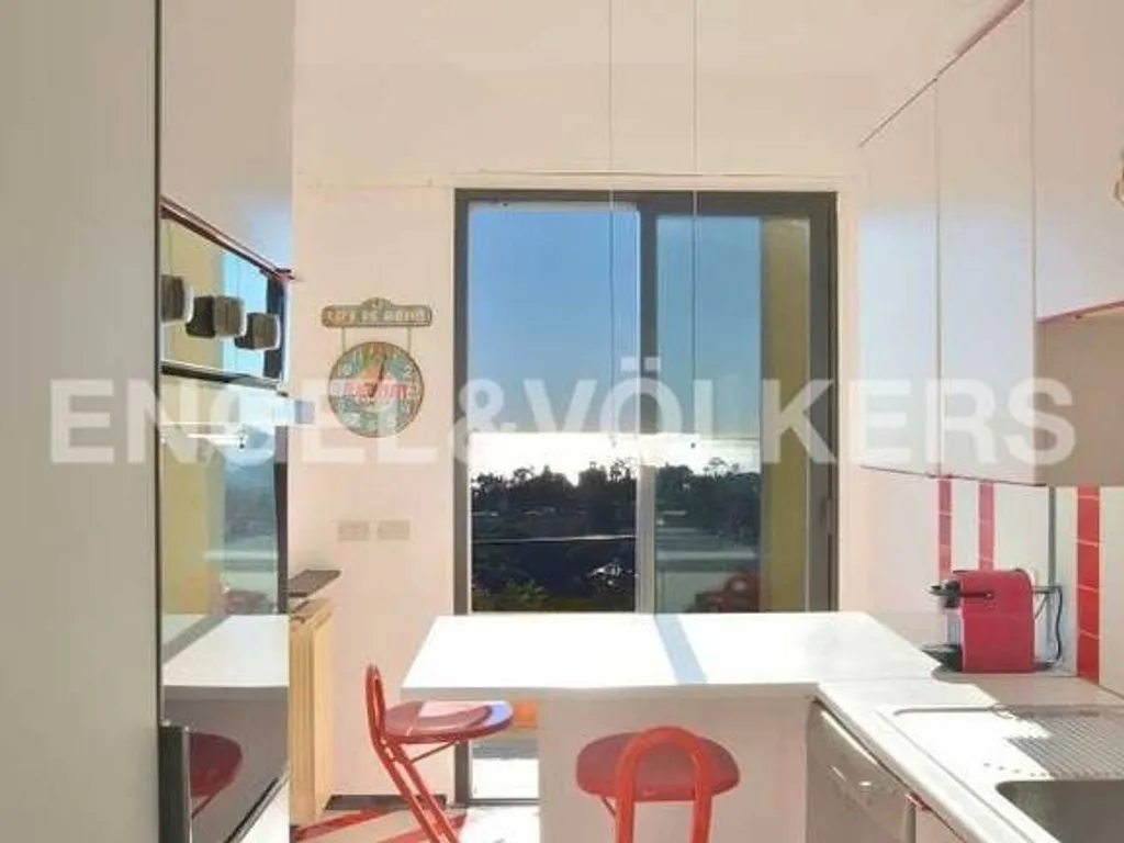 Köök - Luxury Flat with Sea View in Rapallo