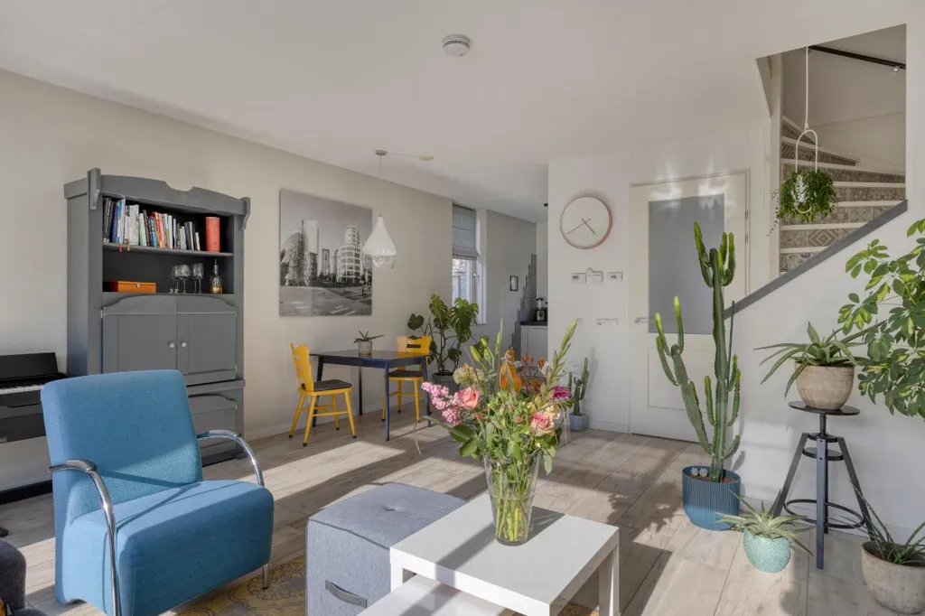 Living Room - Modern Corner House with Garden in Strijp-R, Eindhoven