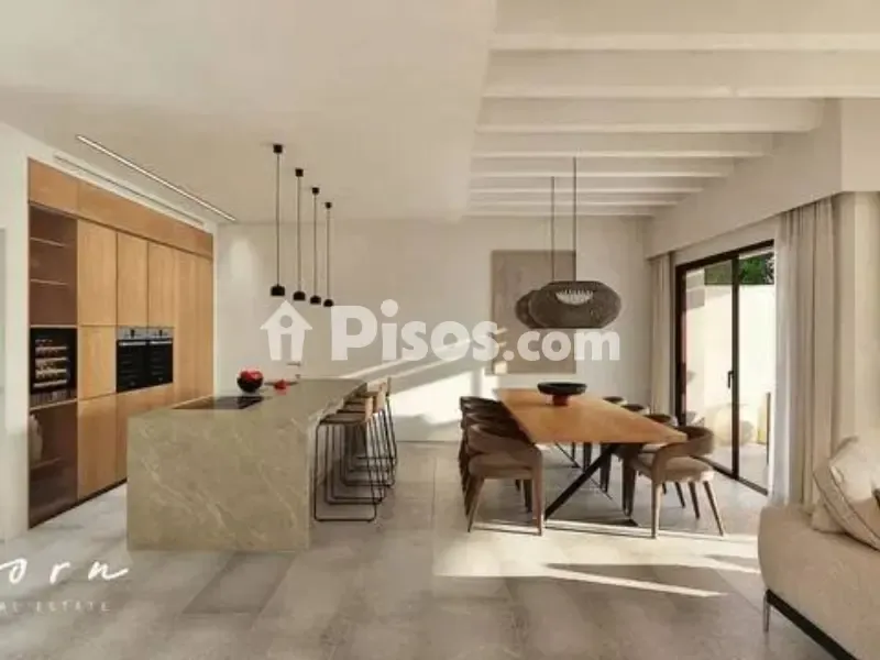 Kitchen - Mallorcan Chalet with Pool in Ses Salines
