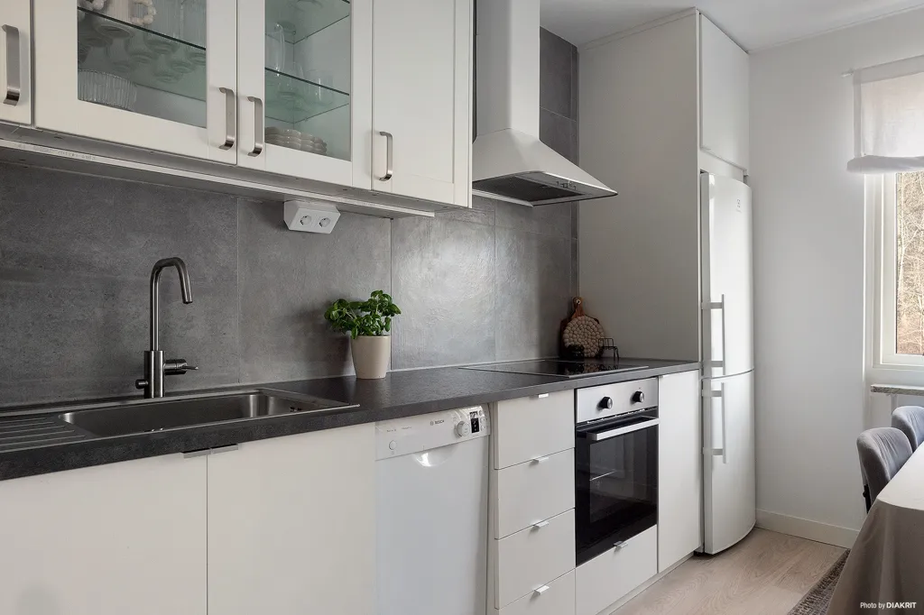 Cucina - Apartment with Balcony in Borås