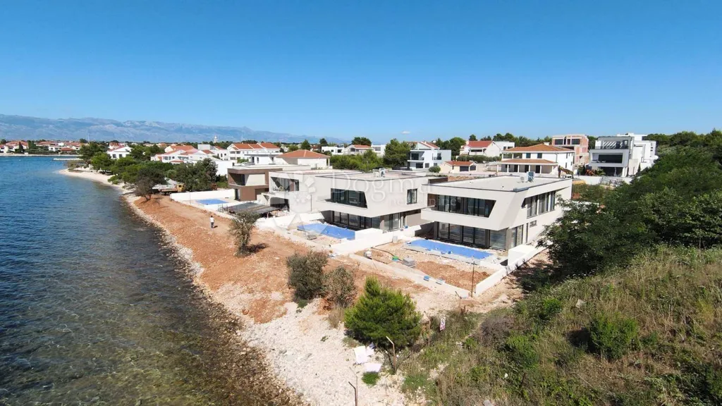 Vue aérienne - Modern Villa with Sea View in Nin