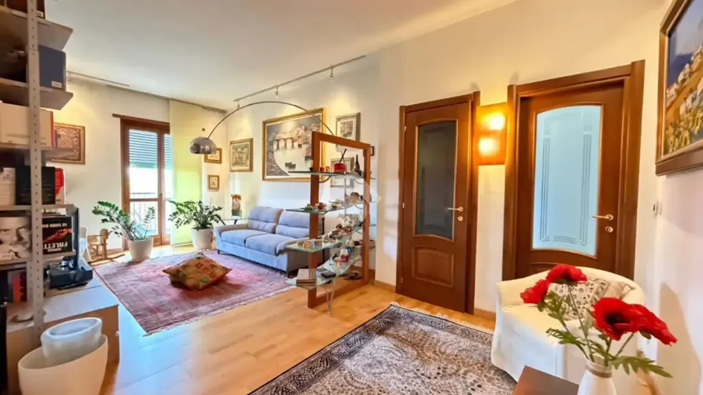 Séjour - Rented Apartment with Balconies in Orbassano
