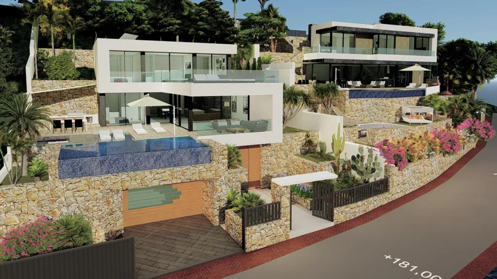 New Villa with Sea Views in Calpe