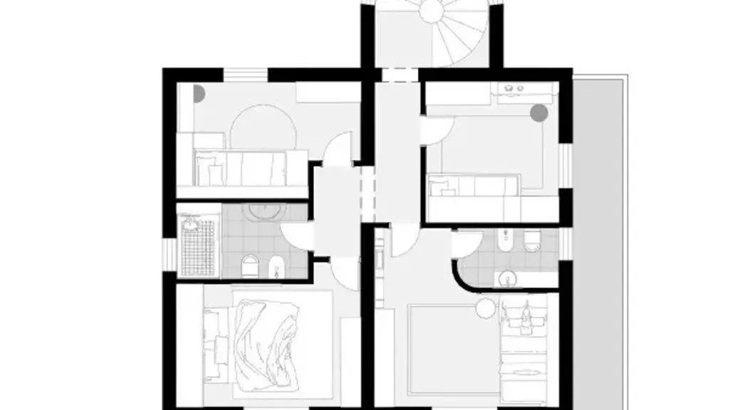 Plaan - Villa with Panoramic View in Ceccano
