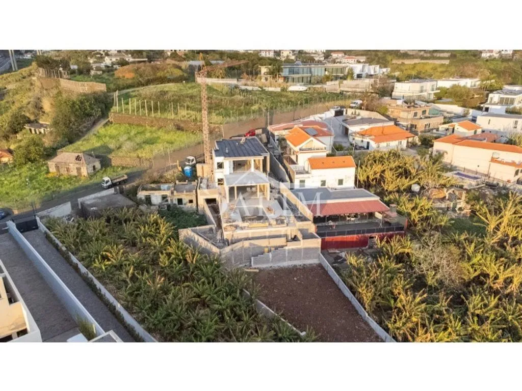 Vue aérienne - Luxury Villa with Pool in Sao Martinho, Madeira