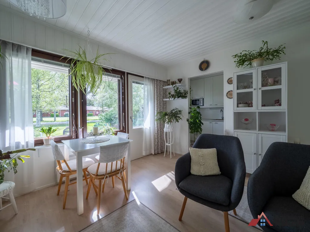Söögituba - Terraced House with Sauna in Isonkyrö