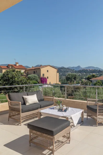 Terrass - Contemporary House with Panoramic Views in La Colle sur Loup