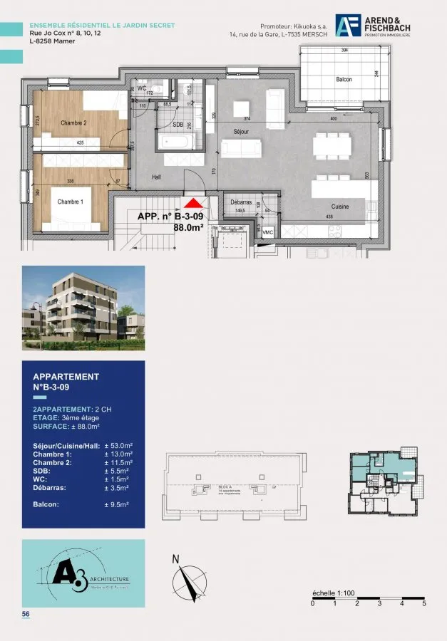 Apartment with Garden in Mamer