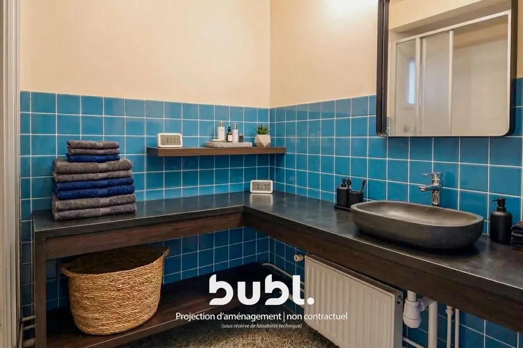 Bathrooms - Bright Apartment with Balcony in Parc d'Hiver