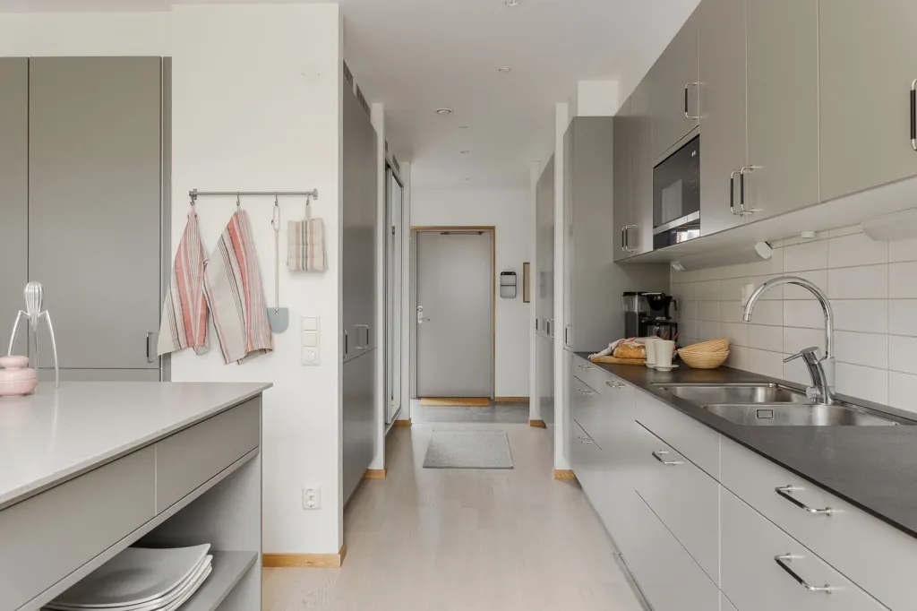 Cuisine - Modern Flats with Garden in Torparängen