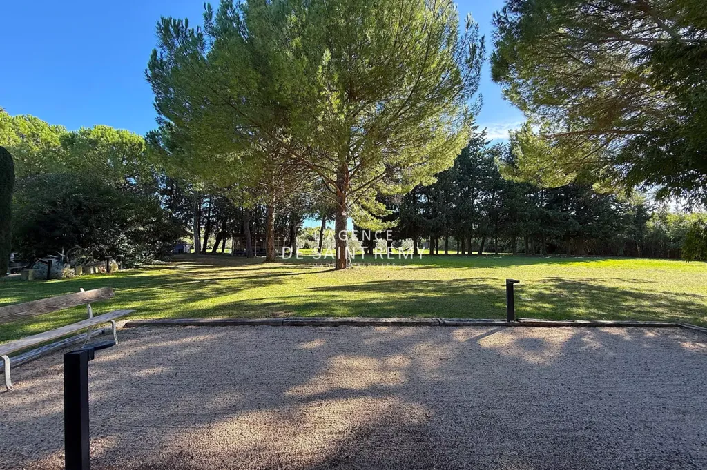 Jardin - Mas de Plain-Pied avec Piscine à Saint-Rémy-de-Provence