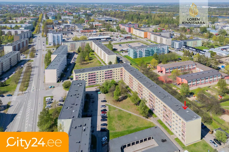 2-toaline korter asukohas Pärnu linn