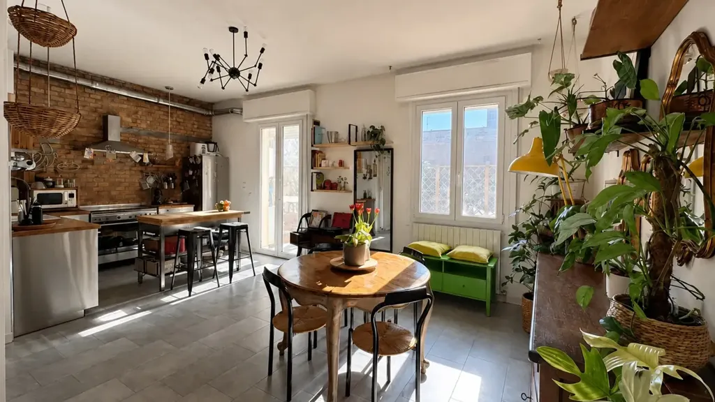 Dining Room - Rearranged Apartment with Terrazzo in Bologna