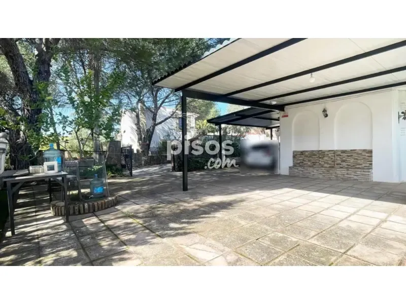 Terrass - House with Pool in Villaharta