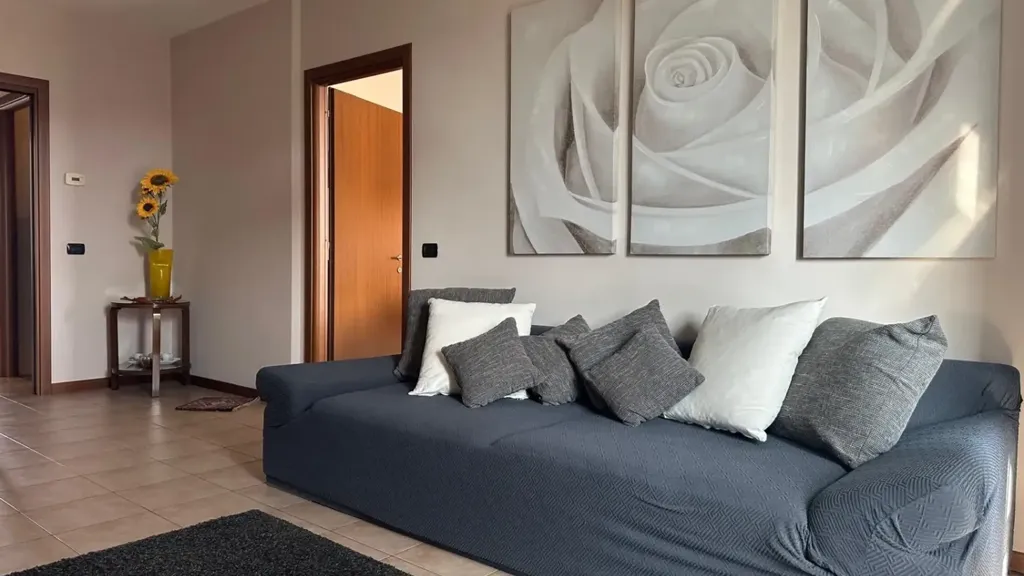 Séjour - Modern Flat with Balcony in Rottofreno
