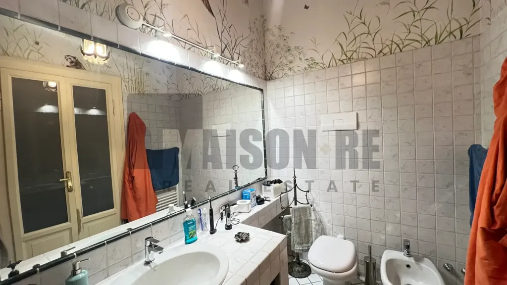 Salles de bain - Historic Apartment with Terraces in Brescia
