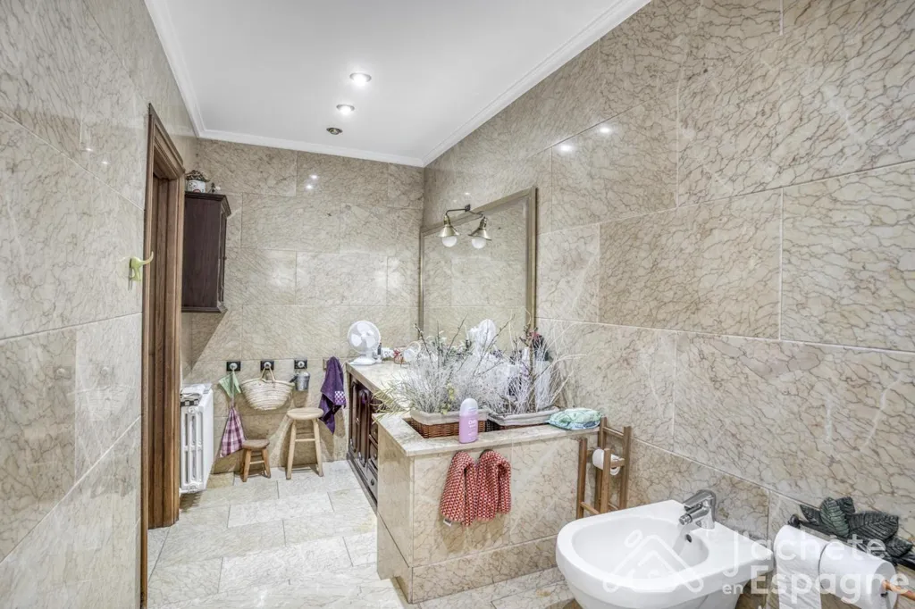 Salles de bain - Penthouse with Terraces in El Mercat, Valencia