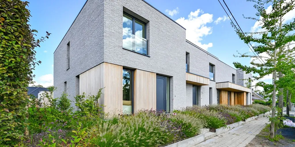 Esterno - Eco-Friendly Modern House with Terrace in Waregem