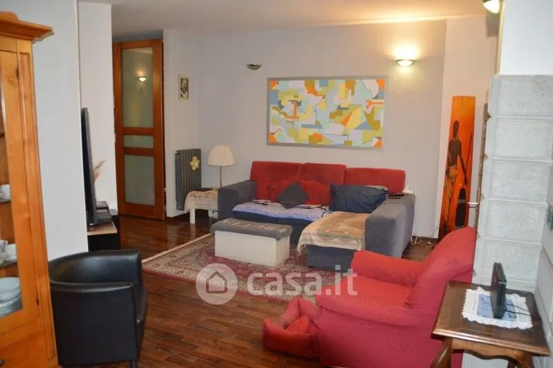 Living Room - Four-Room Apartment with Balcony in Lavello