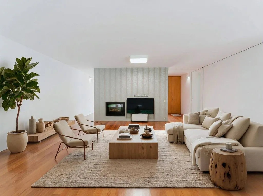 Séjour - Contemporary Villa with Pool in Este, Braga