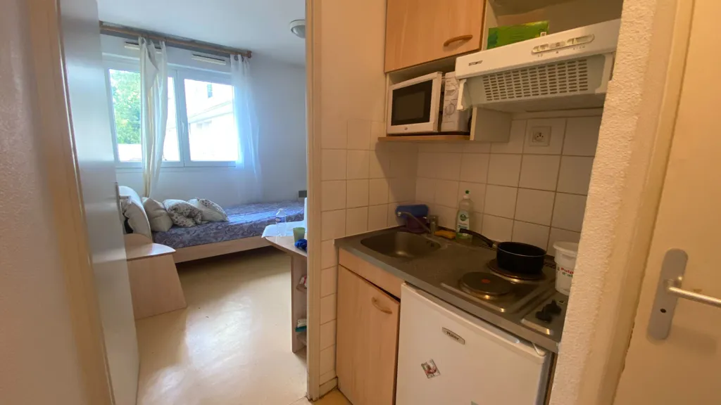 Köök - Studio in Central Orleans with Tram Access