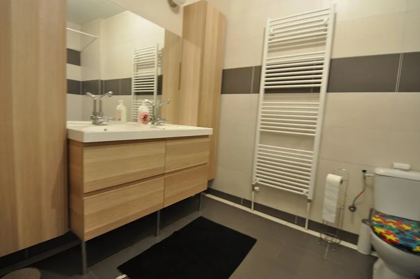 Salles de bain - Furnished Apartment with Balcony in Rotterdam