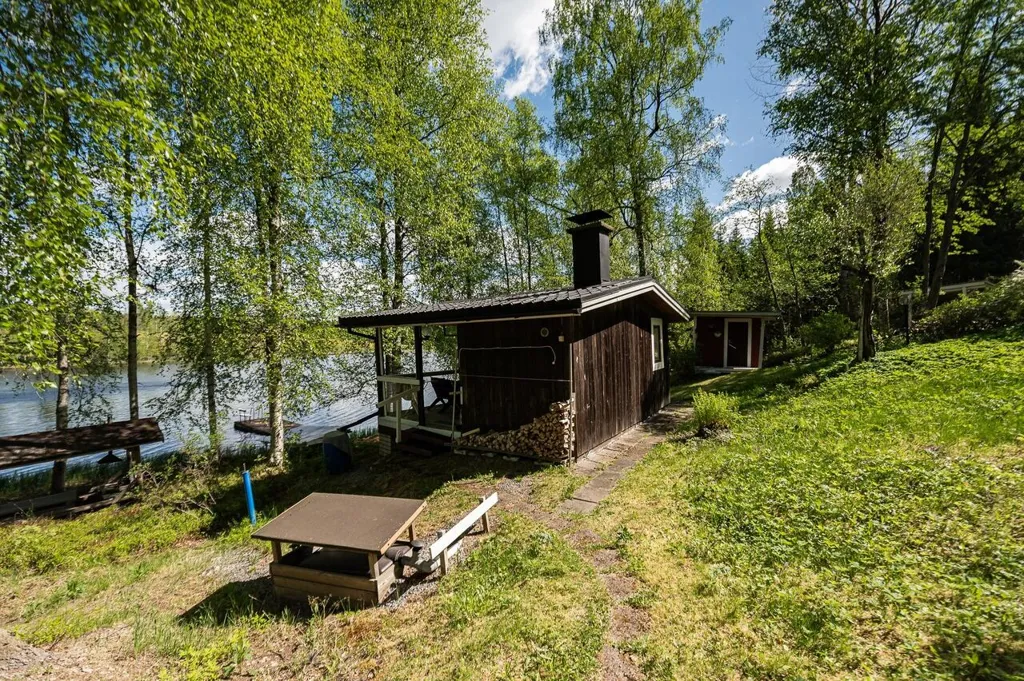 Extérieur - Lakefront Cottage with Sauna in Ikaalinen