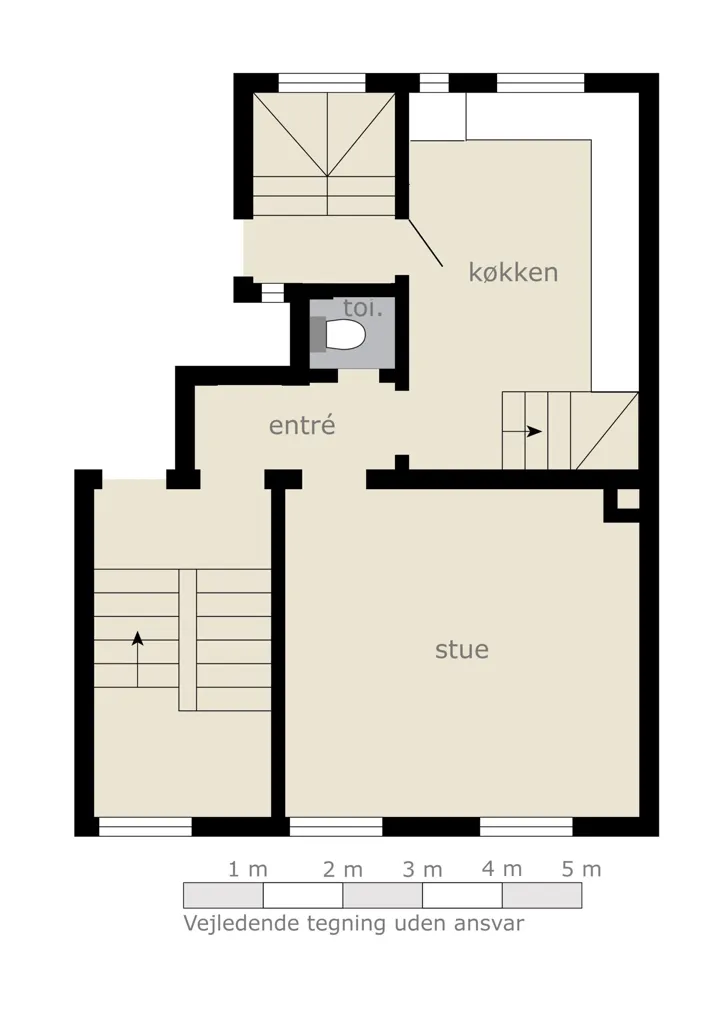 Plaan - 2-Bedroom Apartment with Balcony in Aalborg
